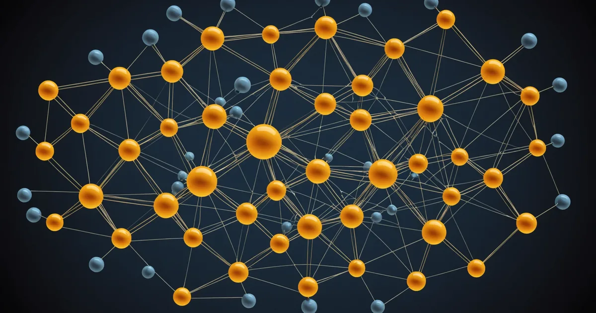 Network graph showing fraud ring connections